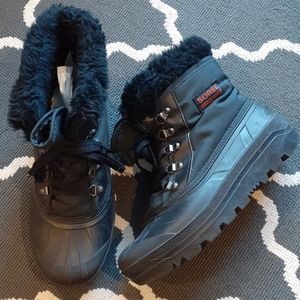 Sorel Kaufman Black Waterproof Winter Boots 8